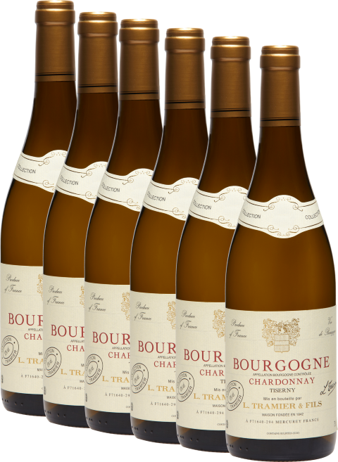 Domaine Tramier Bourgogne Chardonnay Tiserny (6 flasker)