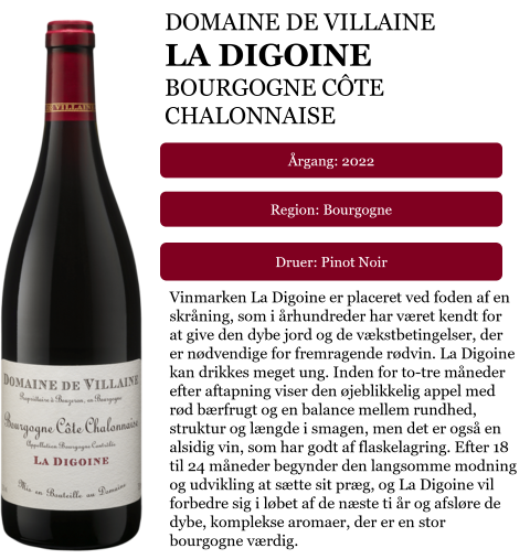 Smagekasse: Bourgogne Rouge 2